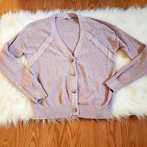 Loft outlet button front cardigan
